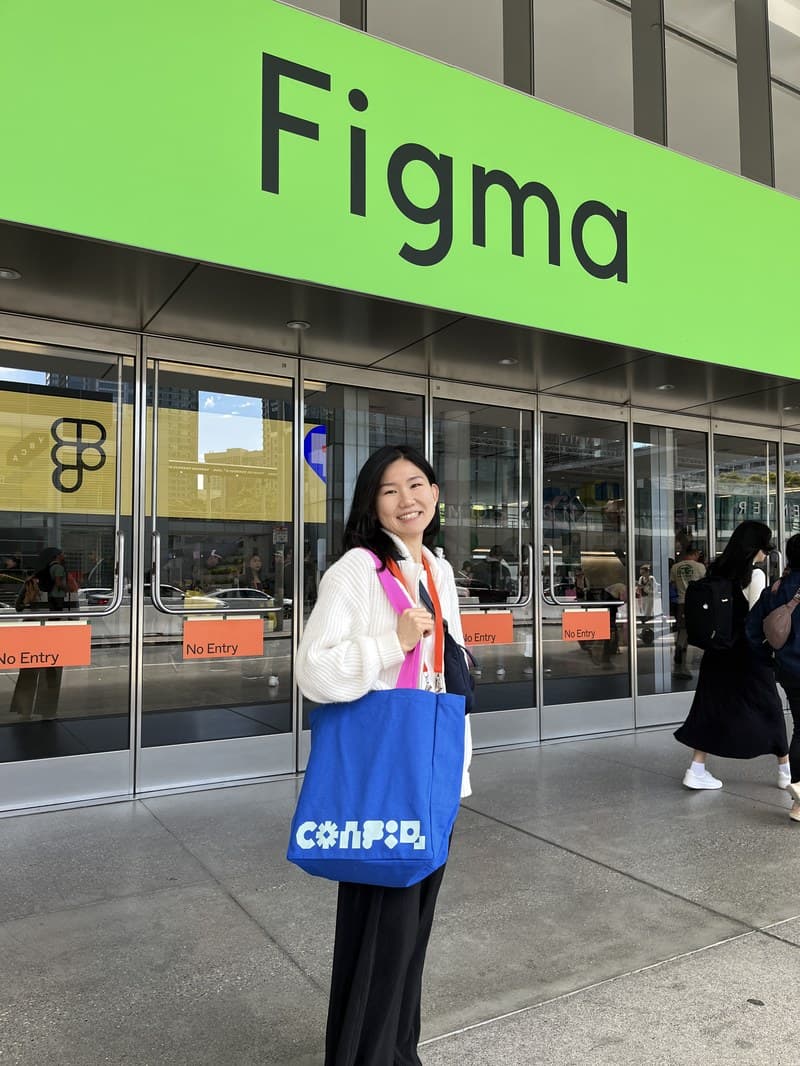 Jiin Lim at Config, Figma's annual design conference